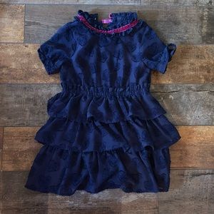 Oshkosh Genuine Kids Blue Ruffle Dress